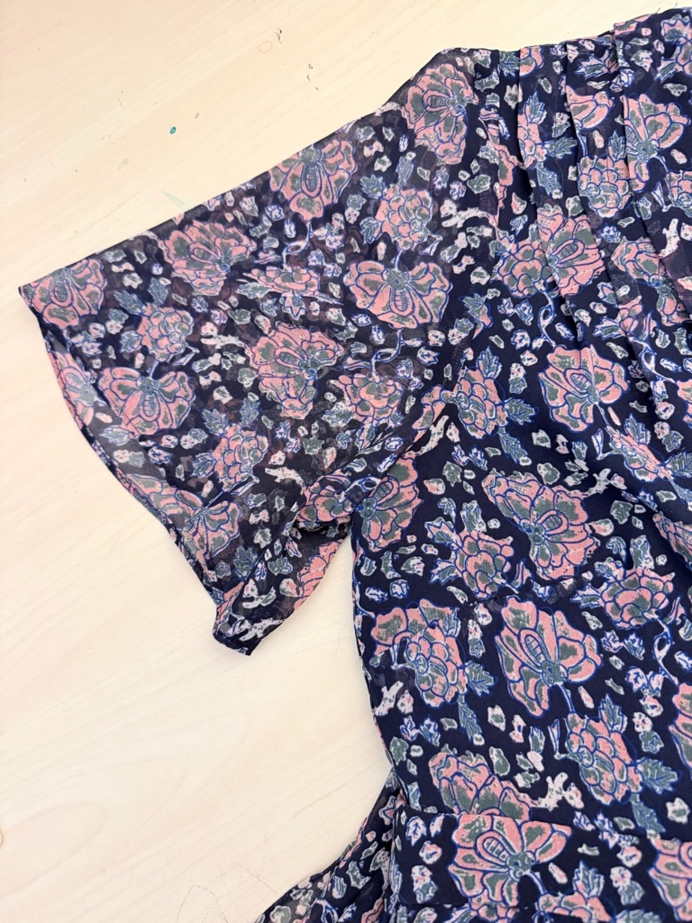 Madewell floral mini dress sz 4 - Picture 6 of 9